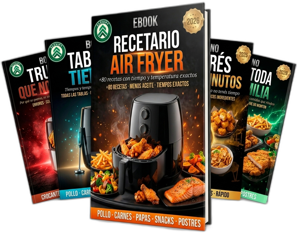 Pack Recetario Air Fryer - Elevify
